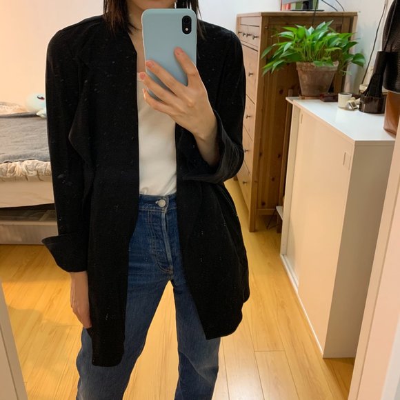 Diane Von Furstenberg Chefly Open Front Jacket - Picture 4 of 6